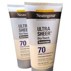 Neutrogena Dry-touch Sunscreen Spf 70  2-pack  5oz Each Exp 12 2027