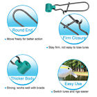 100 50x Heavy Duty Fishing Sinker Slide Stainless Steel Fish Line Finder Slider