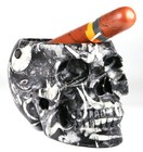 Huge 5 0  Shell  stone Carved Crystal Skull  Realistic  Crystal Healing