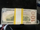  100 X 100 Pcs Prop Movie Play Money Replica Motion Picture Purpose Bills