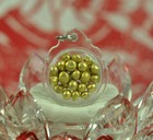 Gold Leklai Thong Pha Lai Amulet Healing Lek Lai Money Wealth Waterproof Pendant