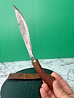 Antique Filipino Talibong Knife Dagger Philippines Visayan Blade   Sheath