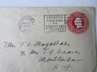 Lot Of 5 Envelopes 1907 - 1923 Envelopes Madison Square Station Ny Cancel Mark 