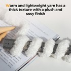 Chunky Yarn For Hand Knitting 8 Pack  Fluffy Thick Yarn For Crocheting  Soft    