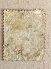 Great Britain 16   1855 Queen Victoria Stamp   Used   Corner Crease On Back