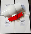 4 Pcs - 2  Slip X Slip Pvc Ball Valve Sch40 Home Plumbing Aquarium Pool - New