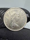 Hong Kong  1 One Dollar    big Dollar    Coin  Qeii   Lion Vf  Random Date