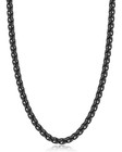 Silver Wheat Chain Necklace For Men   Women  14k Gold Plated  2 5mm-4mm  Stainle