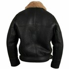 Raf Aviator B3 Bomber Jacket Men Real Sheepskin Leather Flying Pilot Jacket Coat