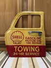 Shell Gasoline Motor Oil Metal Sign Truck Door Tire Tow Vintage Style Wall Decor
