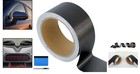 Light Black Satin Metallic Brushed Vinyl Tape     2  X 30ft For Car Customization