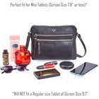 Genuine Leather Purses For Women Small Soft Crossbody Shoulder Bag Black Nappa