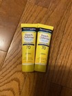 2 Neutrogena Beach Defense Sunscreen Lotion Broad Spectrum Spf 70  1 Fl Oz Ea
