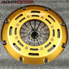 Race Clutch Flywheel Kit Twin Disc For K20 K24 Honda Acura Rsx K-series Medium