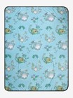 Studio Ghibli My Neighbor Totoro Floral Throw Blanket