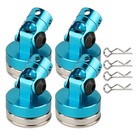 4pcs Magnetic Invisible Body Post Mount Holder For 1 8 1 10 Axial Scx10 Rc Car