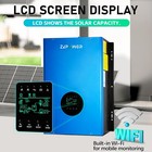 Pure Sine Wave Inverter Dc 48v Solar Hybrid Inverter Built-in 2 Mppt Controllers