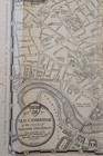 Vintage 1943 Map Of Old Cambridge  Vicinity Of Harvard University Ma By E Raisz