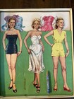 Rare Vintage Barbara Britton Paper Dolls Toy Saalfield New Uncut Original