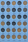 1909-1974 Lincoln Wheat-memorial Cent Set In Two Whitman Folders  152 Coins Ag-u