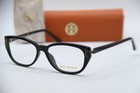 New Tory Burch Ty 2093u 1709 Black Gold Authentic Frames Eyeglasses 54-18
