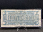 Antique 1864 Confederate States Of America  100 Bill Note Currency Csa Z57
