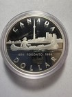 1984 Canadian Toronto Sesquicentennial Silver Dollar Proof Coin