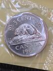 Mint State -1965 Canada 5 Cents - Proof Canadian Nickel In Original Mint Wrap