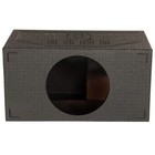 Qpower Qbomb Single 15  Large Side Ported Vented Subwoofer Enclosure Box