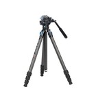 Sirui St-124 va-5 Carbon Fiber Tripod With Fluid Video Head   Assorted Sizes 