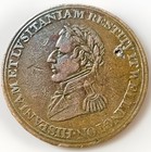 Canada 1812 Wellington  Peninsular Salamanca  Half Penny Token 8 19gr Rc252