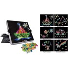 Lite Brite Kids Retro Style Toy 214 Pegs Magic Screen Fun Game Complete Set