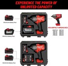 Hard Case For Milwaukee M18 Impact   Torque Wrench Waterproof Tool Box Case Only
