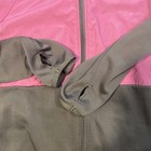 Reebok Fleece Jacket Full Zip Pink Shell Medium Free Postage Au Seller