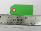  200  2-3 4 X 1-3 8 Wire Strung Tag Inventory Hang Label Shipping Green Manilla