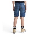 Levi s Boys Relaxed Fit Denim Cargo Shorts Blue Size 14 Waist Zip Pockets