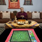 Shree Yantra Mandala  Shri Yantra Thangka Painting For Meditation And Good