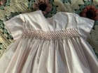 Vintage Polly Flinders Dress Hand Smocked 18 Months Pink Cottagecore Cottage