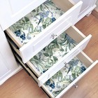 Lenify Floral Wallpaper Peel And Stick Blue Flower 16 9  X 118 1   Floral-1 