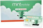 Mint Mobile 3-month 5gb a Month 4g Lte Prepaid Sim Card Kit Open Item