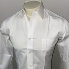 Vtg 50s 60s Dress Shirt Esqman Sanforized Tokyo Japan Mcm Atomic Mens Medium