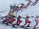 Original-vintage Hermann Maier Atomic Ski Poster 2001 25 x18 