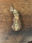 Antique Cast Iron  Hand Holding Ball Door Knocker 19th Century 6    Patina V1
