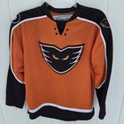 Philadelphia Phantoms Reebok Jersey Youth L Orange Ahl  Flyers Lehigh Valley 