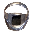 The Great Architect Of The Universe Masonic Sterling Silver Onix Ring7