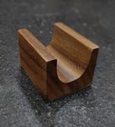 Divider Stand Tacos Holder Taco Plates Serving Rack Taco Rack Walnut Wooden