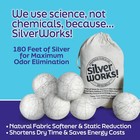 Wool Dryer Balls Laundry Reusable - Odor Eliminating 6 Count 