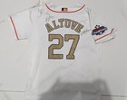 Houston Astros 2017 World Series Signed Jersey Altuve Correa Bregman Youth M