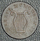 1790s British Evasion Copper  Atkins 429  Unusual Romulus
