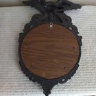 Vintage Syroco 4410 Federal Eagle Convex Bullseye Wall Mirror Gold Usa